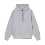 CONTRAST STITCH LABEL HOODIE