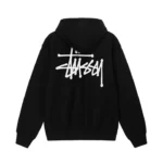 Basic Stüssy Black Hoodie