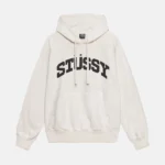 BLOCK SPORT PIGMENT DYED OFF WHITE HOODIE