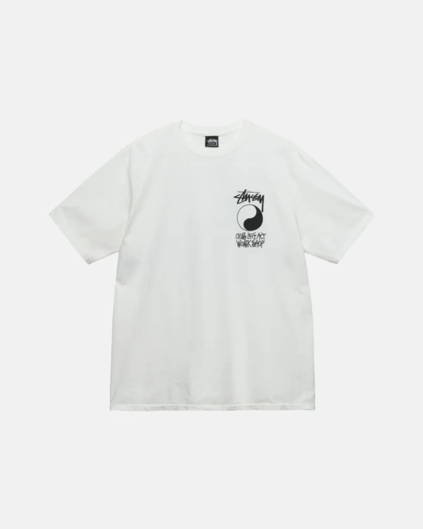 OUR LEGACY FRAME PIGMENT DYED TEE WHITE