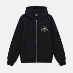 SKULL CREST ZIP HOODIE