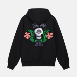 SKULL CREST ZIP HOODIE