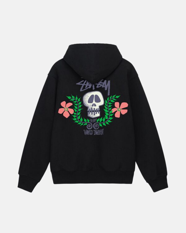 SKULL CREST ZIP HOODIE