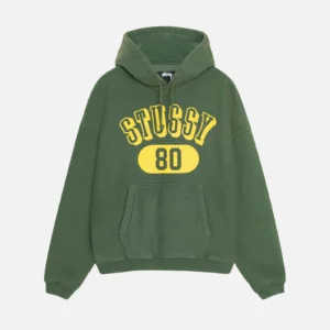 Stussy 80 Relaxed Hoodie PINE